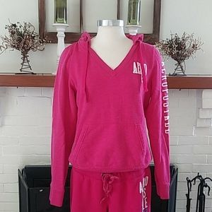 Aeropostale Pink Hooded Sweatshirt ****PANTS NOT INCLUDED****